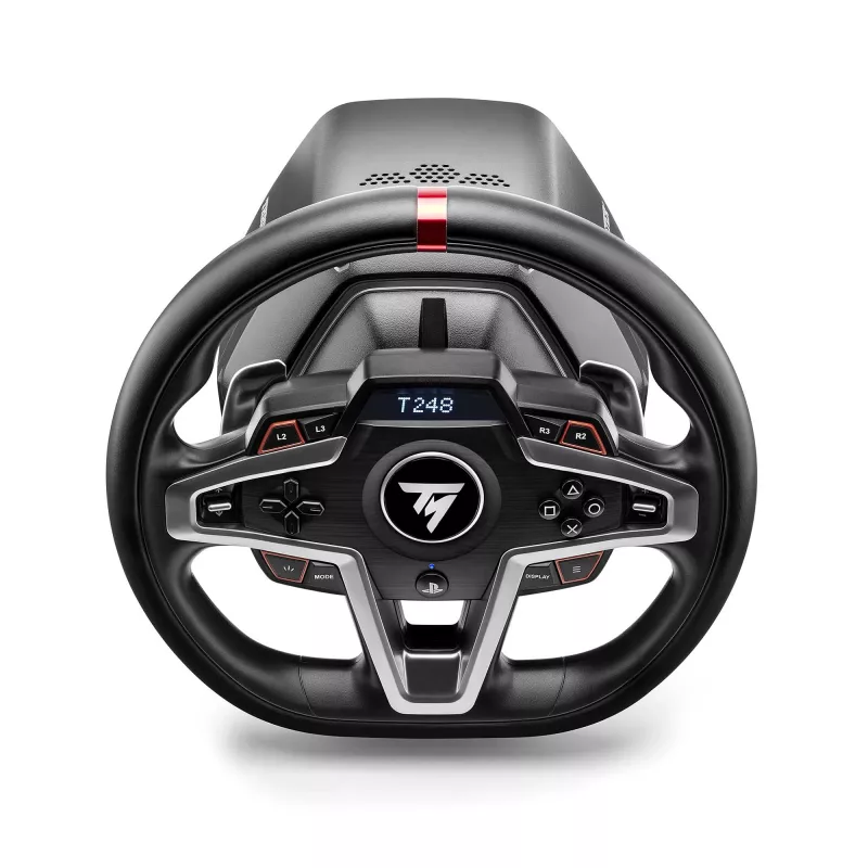 Thrustmaster T248 musta ratti + polkimet PC, PlayStation 4, PlayStation 5