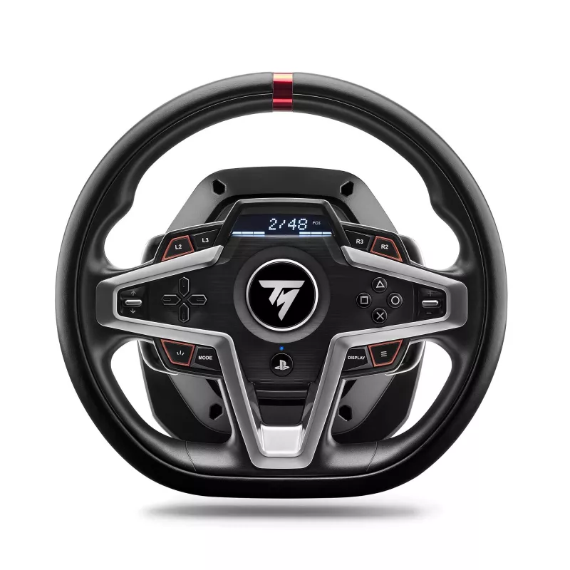 Thrustmaster T248 musta ratti + polkimet PC, PlayStation 4, PlayStation 5