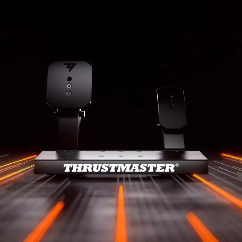 Thrustmaster T598 musta, punainen USB ratti + polkimet analoginen / digitaalinen PC, PlayStation 4, PlayStation 5