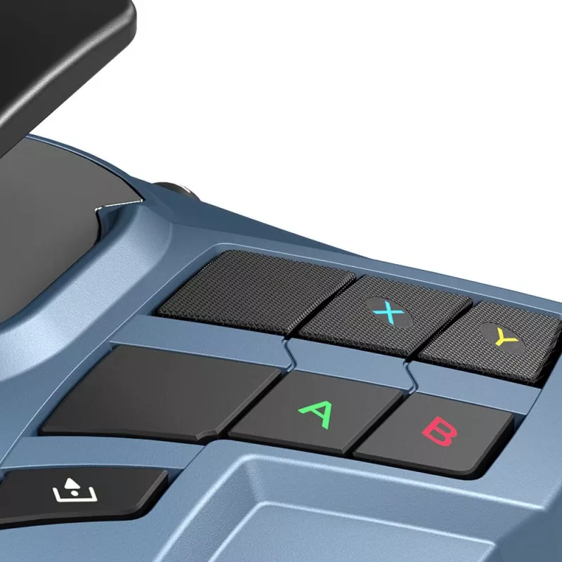 Thrustmaster TCA Sidestick X Airbus Edition musta, harmaa USB-joystick analoginen PC, Xbox