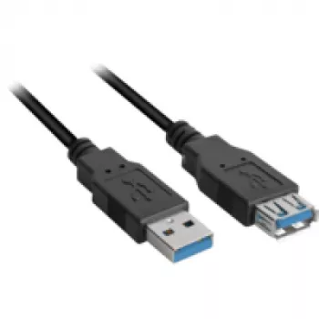 SHARKOON USB-kaapeli - 2xUSB3.0-a USB 3.2 Gen 1 (3.1 Gen 1) USB A - 1 m