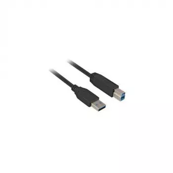 Sharkoon USB-kaapeli 5 m USB 3.2 Gen 1 USB A USB B musta