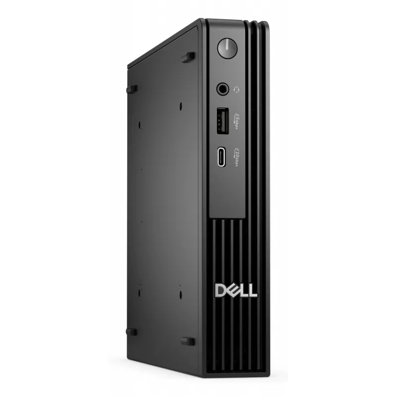 DELL Pro QCM1250 Intel® Core™ i5 i5-14500T 16 GB DDR5-SDRAM 512 GB SSD Windows 11 Pro Micro PC -minitietokone musta