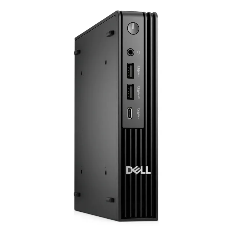 DELL Pro QBM1250 Plus Intel Core Ultra 7 265 16 GB DDR5-SDRAM 512 GB SSD Windows 11 Pro Micro PC -minitietokone musta