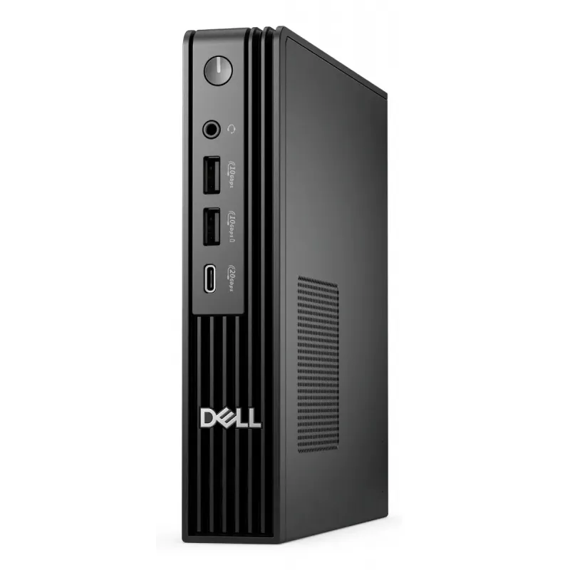 DELL Pro QBM1250 Plus Intel Core Ultra 7 265 16 GB DDR5-SDRAM 512 GB SSD Windows 11 Pro Micro PC -minitietokone musta