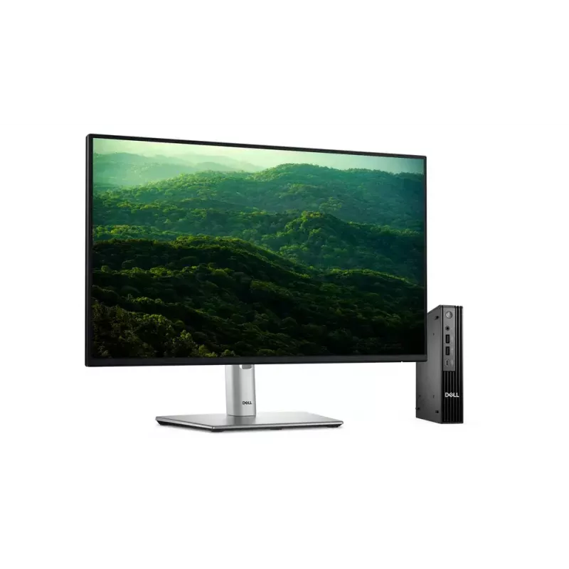 DELL Pro QBM1250 Plus Intel Core Ultra 7 265 16 GB DDR5-SDRAM 512 GB SSD Windows 11 Pro Micro PC -minitietokone musta