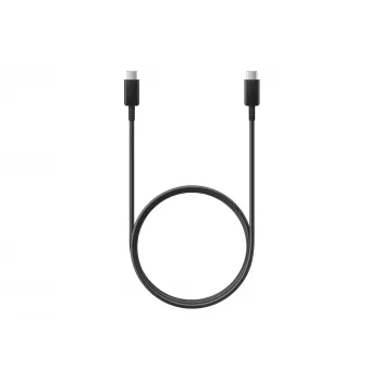 Samsung EP-DN975 - USB-kaapeli - USB-C (M) - USB-C (M) - USB 2.0 - 1 m - USB-virtalähde (5A, 100 W) - musta - malleihin Galaxy Note10, Note10+, Note1
