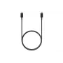 Samsung EP-DN975 - USB-kaapeli - USB-C (M) - USB-C (M) - USB 2.0 - 1 m - USB-virtalähde (5A, 100 W) - musta - malleihin Galaxy Note10, Note10+, Note1