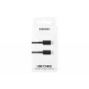 Samsung EP-DN975 - USB-kaapeli - USB-C (M) - USB-C (M) - USB 2.0 - 1 m - USB-virtalähde (5A, 100 W) - musta - malleihin Galaxy Note10, Note10+, Note1