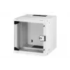 DIGITUS 10IN 6U seinäkotelo - SOHO PRO 325 x 315 x 300mm harmaa