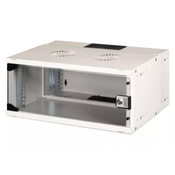 DIGITUS 19IN 4U seinäkiinnityskotelo - SOHO PRO 240 x 540 x 400 mm harmaa