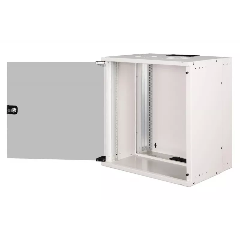 DIGITUS 19IN 12U seinäkiinnityskotelo - SOHO PRO 595 x 540 x 400 mm harmaa