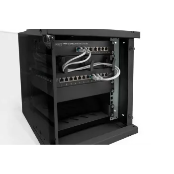 DIGITUS 10IN 6U seinäkotelo - SOHO PRO 325 x 315 x 300 mm musta