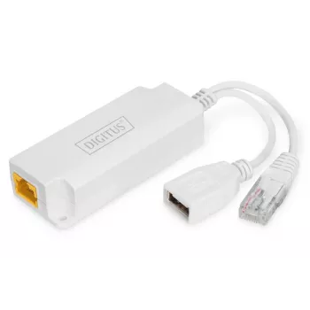 DIGITUS Gigabit USB-A PoE-splitteri USB TYPE A Female