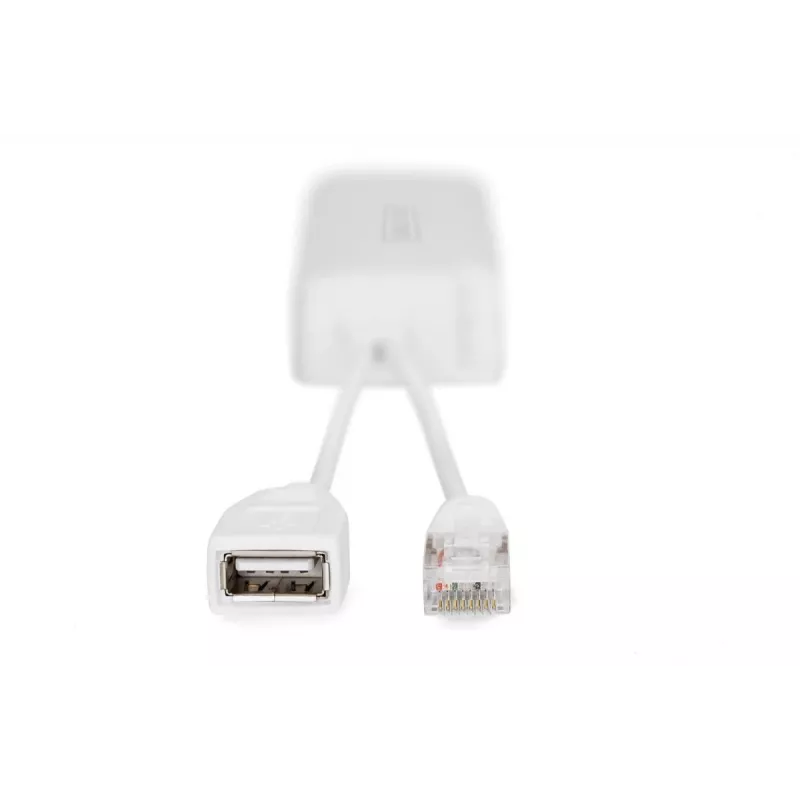 DIGITUS Gigabit USB-A PoE-splitteri USB TYPE A Female