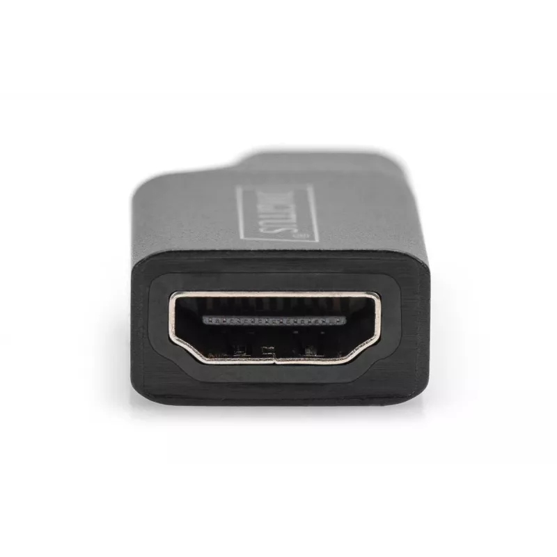 Digitus 4K USB-sovitin USB-C - HDMI-A musta alumiini