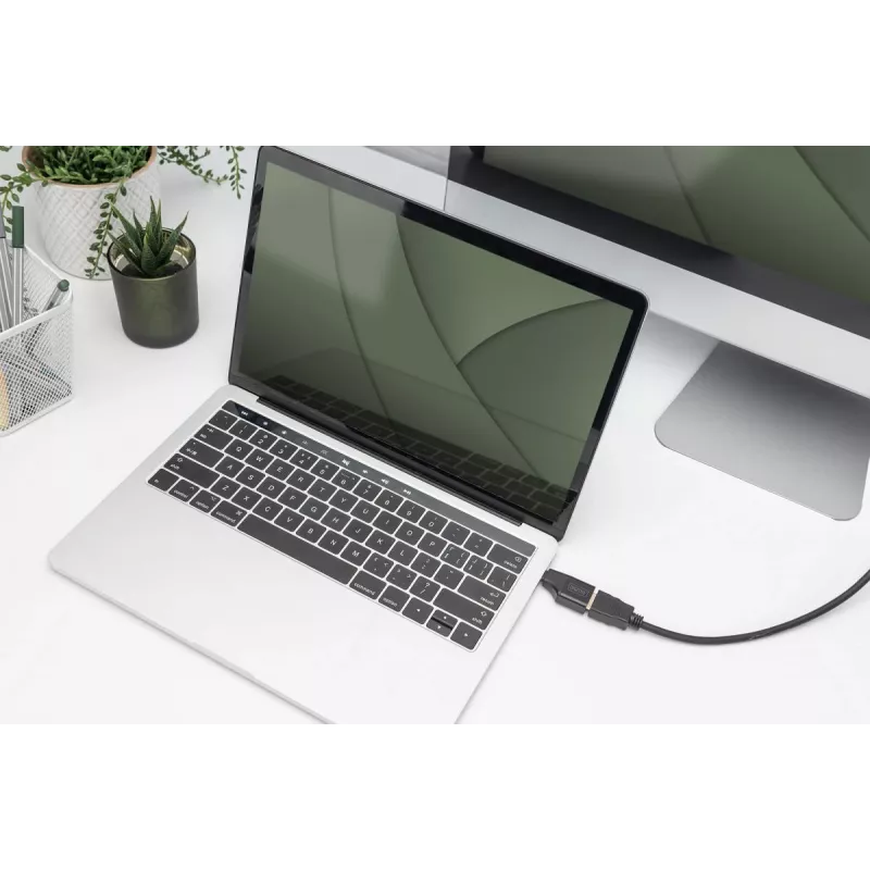 Digitus 4K USB-sovitin USB-C - HDMI-A musta alumiini