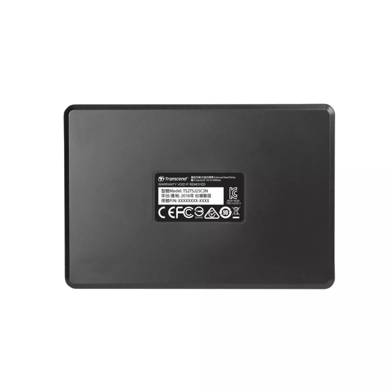 TRANSCEND Storejet 25c3 2TB Rautaharmaa