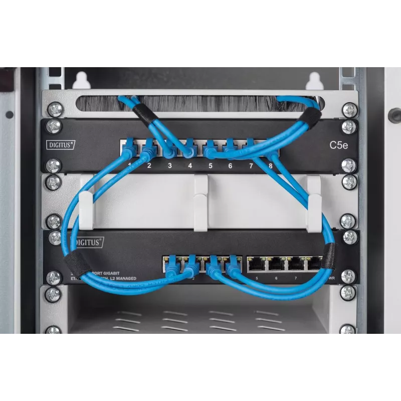 DIGITUS L2 Managed Gigabit Ethernet -kytkin 8 porttia, 10