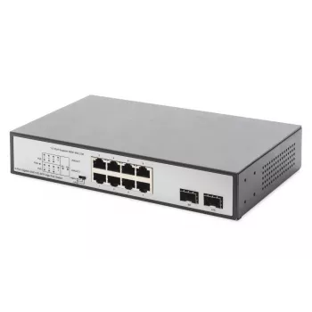 Hallitsematon kytkin Digitus DN-95140 8 portin Gigabit PoE