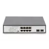 Hallitsematon kytkin Digitus DN-95140 8 portin Gigabit PoE