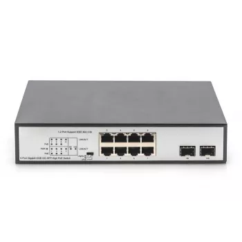 Hallitsematon kytkin Digitus DN-95140 8 portin Gigabit PoE
