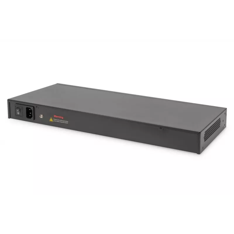 DIGITUS Gigabit Ethernet -kytkin PoE-injektorilla 24 porttia L2 Managed 2 SFP Upload