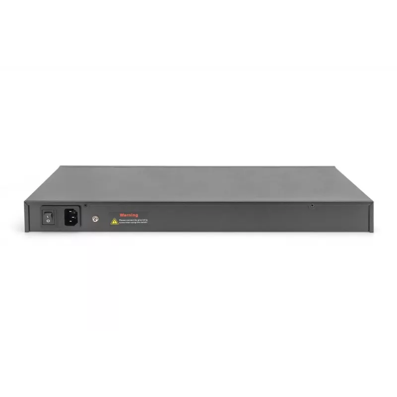 DIGITUS Gigabit Ethernet -kytkin PoE-injektorilla 24 porttia L2 Managed 2 SFP Upload