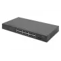 DIGITUS hallitsematon PoE-kytkin - 24 portin Gigabit + 2 portin Gigabit SFP