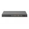 DIGITUS hallitsematon PoE-kytkin - 24 portin Gigabit + 2 portin Gigabit SFP