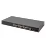 DIGITUS kytkin 24 porttia GE 4 SFP+ UPLINK L2+ 10/100/1000