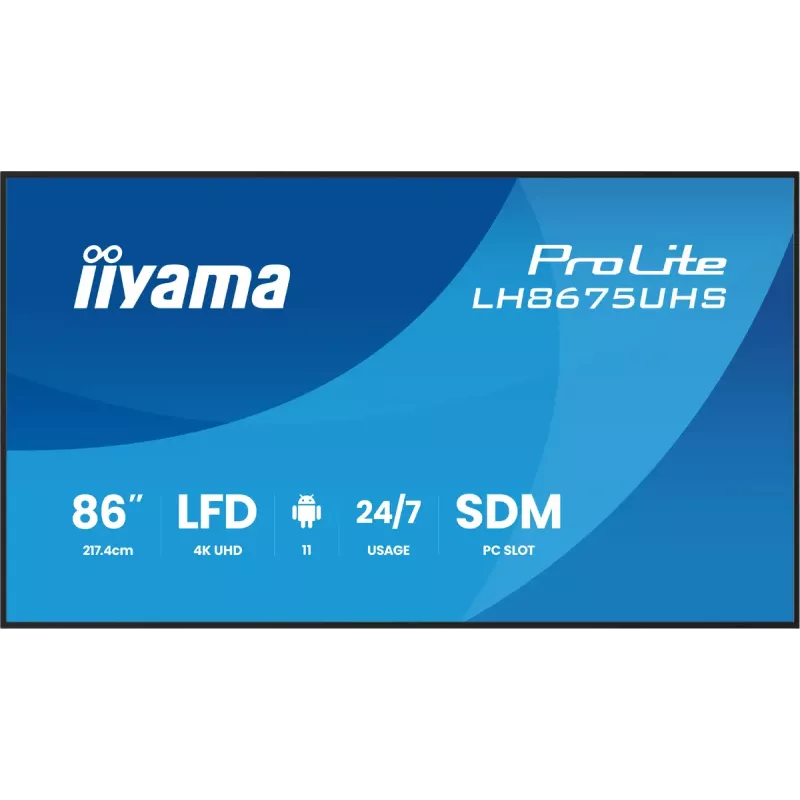 Digitaalinen mainosnäyttö iiyama 86