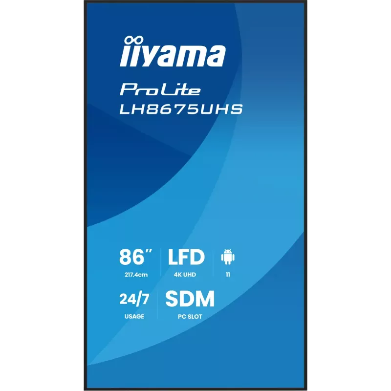 Digitaalinen mainosnäyttö iiyama 86