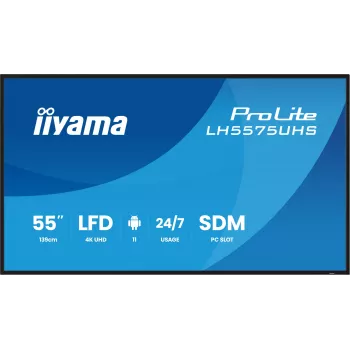 iiyama LH5575UHS-B2AG Signage-näyttö digitaalinen mainosnäyttö litteä näyttö 138,7 cm (54,6