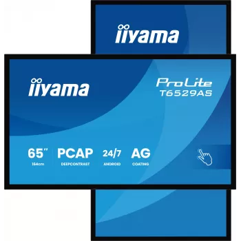 iiyama T6529AS-B1AG Signage-näyttö kiosk-malli 163,8 cm (64,5