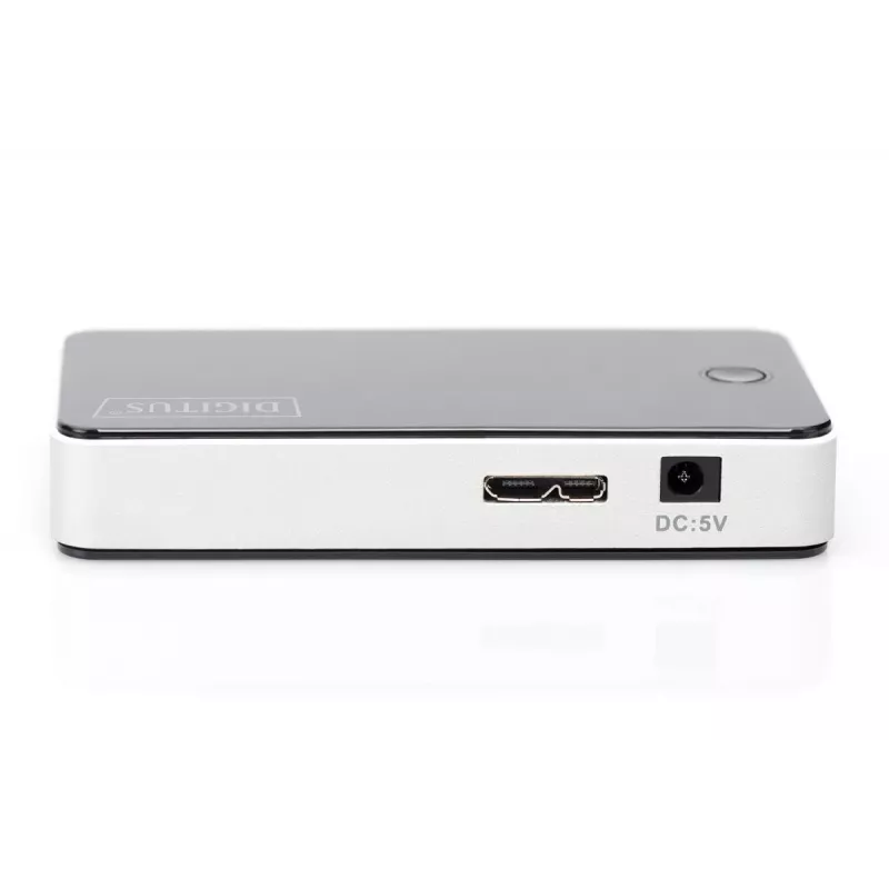 DIGITUS USB-keskitin 4-porttia USB 3.0 ulkoinen musta pianolakka