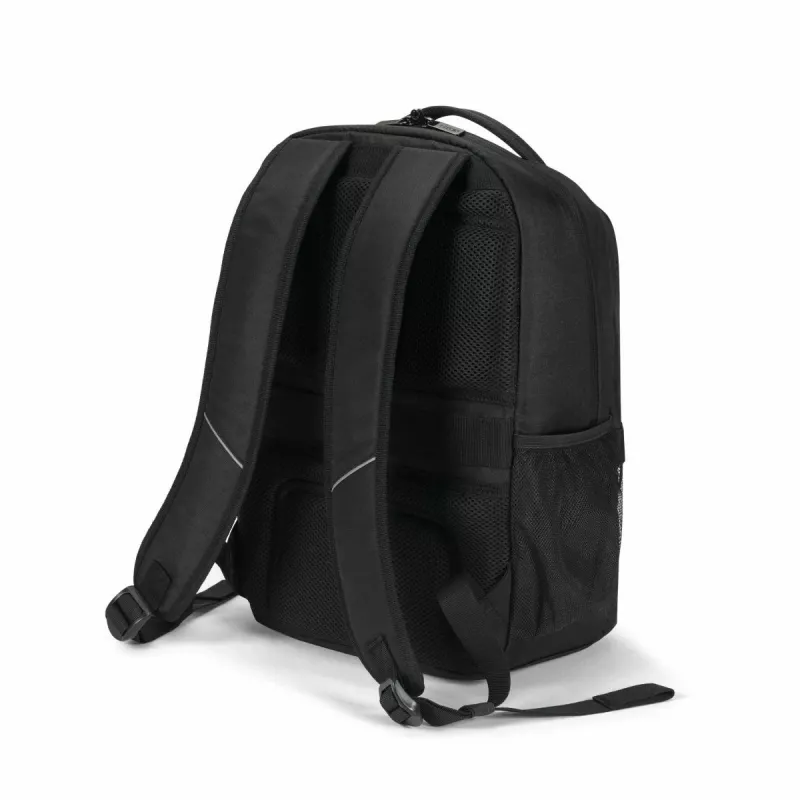 DICOTA Eco Core - 13-14,1 inch kannettavan tietokoneen reppu - musta / 300d 100 % kierrätettyä PET-polyesteria