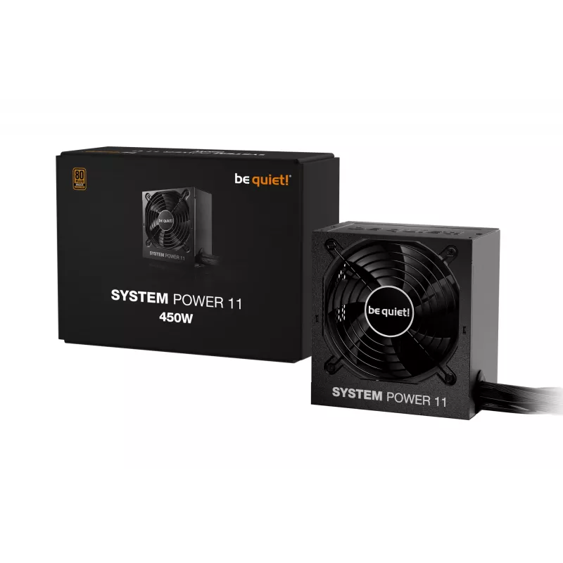 be quiet System Power 11 450W virtalähde 20+4 Pin ATX ATX musta