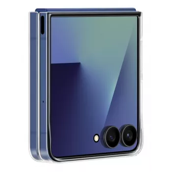 Samsung Clear Case Galaxy Z Flip7 -suojakotelo, läpinäkyvä, 17,5 cm (6,9