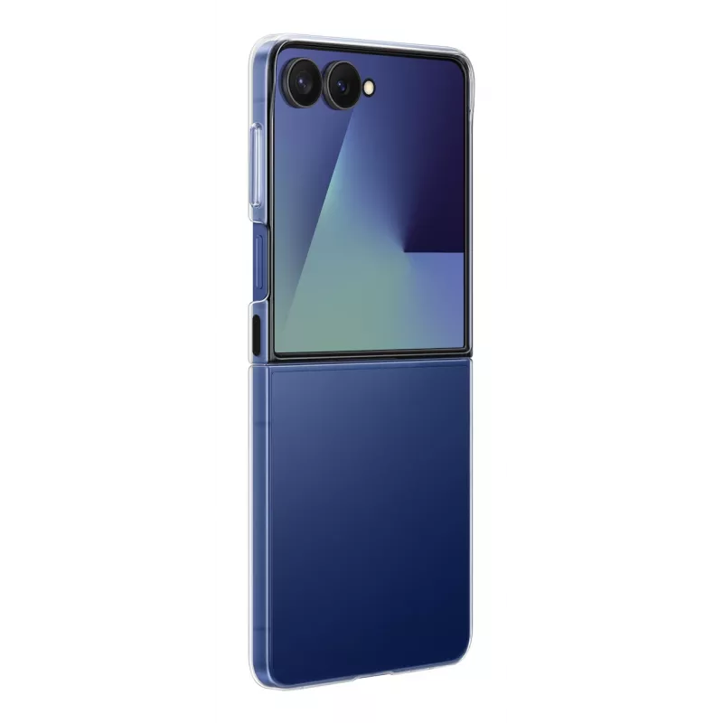 Samsung Clear Case Galaxy Z Flip7 -suojakotelo, läpinäkyvä, 17,5 cm (6,9