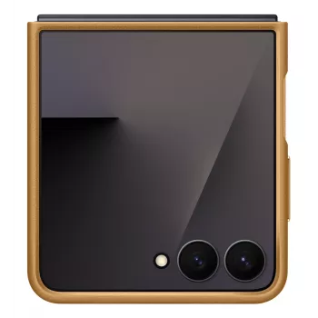 Suojakotelo Flip-Cover Samsung Flip7 Kindsuit EF-VF766PAEGWW Galaxy Z Flip7 -puhelimelle – camel