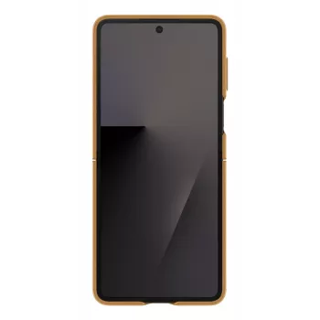 Suojakotelo Flip-Cover Samsung Flip7 Kindsuit EF-VF766PAEGWW Galaxy Z Flip7 -puhelimelle – camel
