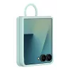 Samsung Ring Case (silikoni) Galaxy Z Flip7 -puhelimelle, suojakotelo, mintunvihreä, 17,5 cm (6,9