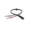 Conceptronic POLONA02BA kuuloke/headset johdollinen panta peli musta