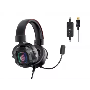Conceptronic ATHAN 7.1-kanavainen surround-ääninen pelikuuloke USB