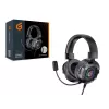 Conceptronic ATHAN stereokuuloke pelikäyttöön, johdollinen, 20 - 20000 Hz, peli, 477 g, headset, musta
