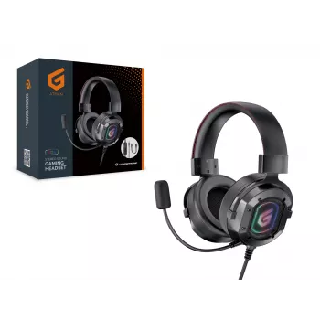 Conceptronic ATHAN stereokuuloke pelikäyttöön, johdollinen, 20 - 20000 Hz, peli, 477 g, headset, musta