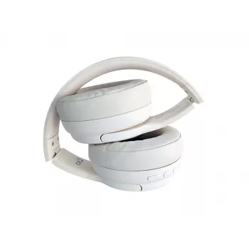 Conceptronic PARRIS03C Bluetooth-stereokuulokemikrofoni, johdollinen ja johdoton, musiikki, 20–20 000 Hz, 198,5 g, kuulokemikrofoni, kerma