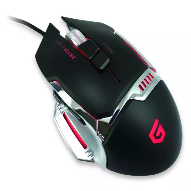 Conceptronic DJEBBEL 8, pelihiiri USB, 8 ohjelmoitavaa painiketta, 4000 DPI