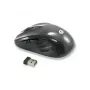Conceptronic CLLM5BTRVWL langaton 6 painikkeen matkahiiri, oikeakätinen, optinen, RF Wireless, 1600 DPI, musta